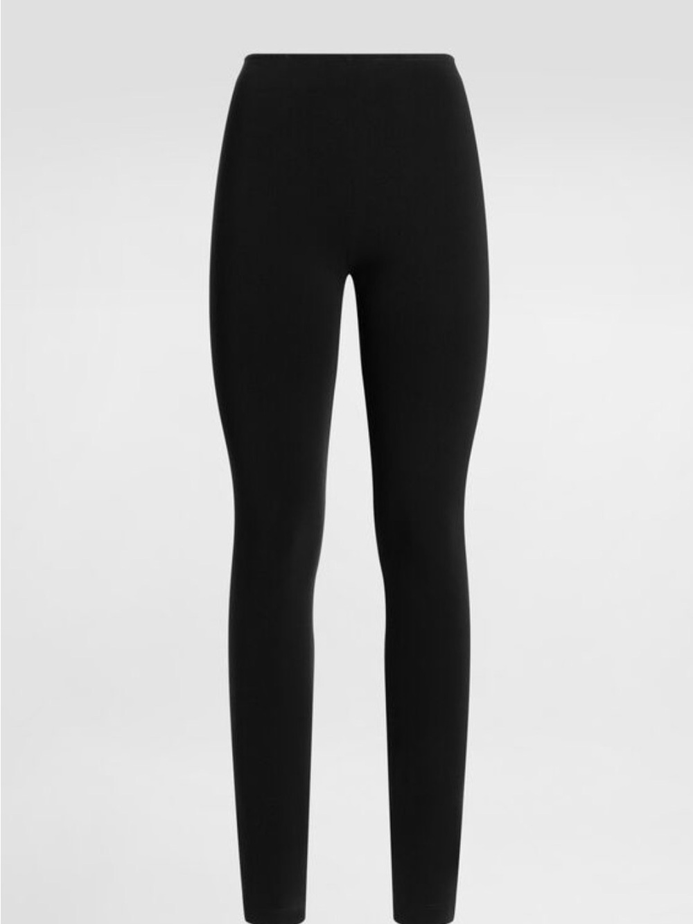 Dolce Gabbana jersey Black High-Waist Full-Length Leggings 40 (S)